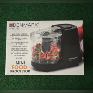 Electric Mini Food Processor BPA Free New